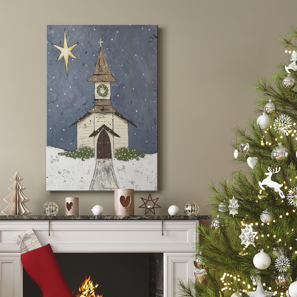 A Silent Night III- Gallery Wrapped Canvas