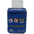 thumbnail image 1 of Lata azul para juegos de dados LCR, izquierda, centro derecho, para 3 a 100 jugadores, 1 of 1