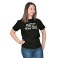 thumbnail image 5 of Pilates Thought You Said Pie Lattes Women's Graphic T Shirt Tees Brisco Brands L, 5 of 5