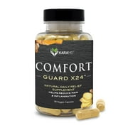 KaraMD Comfort Guard X24, Natural Inflammation and Pain Support, 90 Capsules