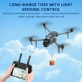 thumbnail image 2 of GUYUTING Drone Payload Dropper for DJI Mavic 4 Pro Lightweight Easy Install 150mAh Battery 300 Uses Incl Charging Cable Remote, 2 of 10