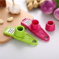 thumbnail image 1 of Xihbxyly Prensa de Ajo, Trituración Rápida y Eficaz, Acero Inoxidable y Plástico, Fácil de Usar, Apto para Lavavajillas, Ideal para Cocina, Ideal para Cualquier Hogar, Colores Rojo y Verde., 1 of 1