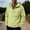Green, variant on Men's Cargo Pocket Contrast Panel Color Block Hooded Jacket, Casual Windbreaker, Outdoor Adventure Urban Street Trendy Male Wear Black M