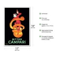 thumbnail image 2 of Campari Bitter Aperitif - Red Passion Liqueur - Spiritello Spirit - Vintage Advertising Poster by Leonetto Cappiello c.1921 - Master Art Print (Unframed) 12in x 18in, 2 of 4