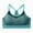 Mint Green Sports Bra for Women, variant on Push Up Sports Bra for Women Racerback High Support Longline Workout Bras Comfort WIreless Full Coverage Sports Gym Crop Tops Hot Pink Free Size
