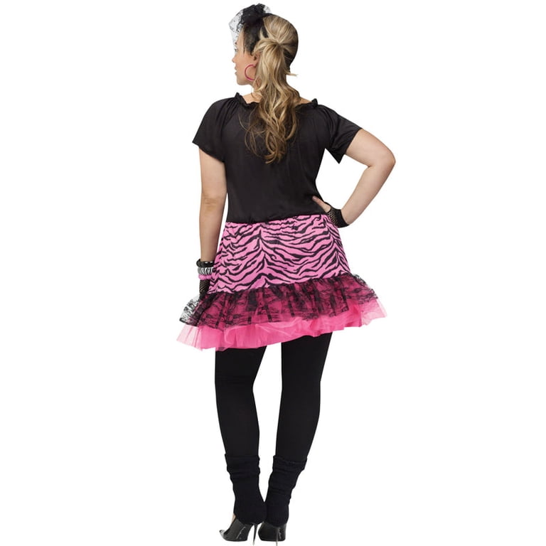 ladies 80s fancy dress plus size Fun World Pop Diva Halloween Fancy-Dress Costume for Adult, Women's Download_Date_7/19
