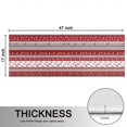 thumbnail image 5 of Kitchen Rugs Sets Of 2,Red Christmas Folk Pattern Anti Fatigue Kitchen Mat Rugs Non Slip Washable,Decorative Kitchen Floor Mats for Kitchen,Sink,Laundry,17"X47", 5 of 5