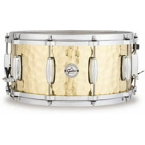 Gretsch Silver Series Hammered Brass Snare Drum 6.5"x14"