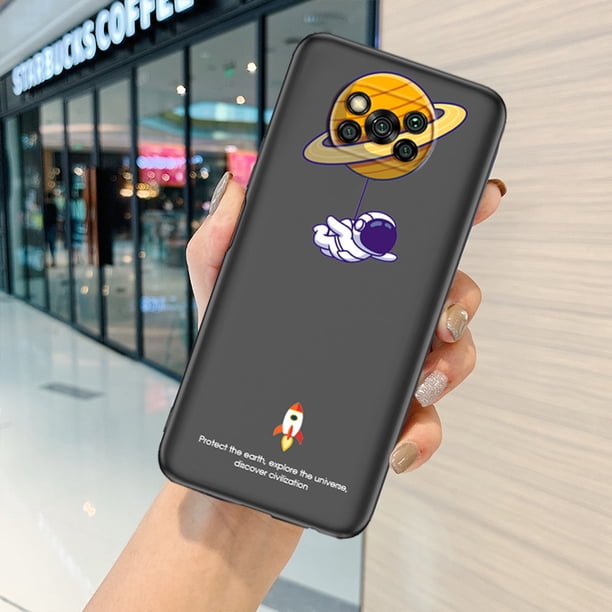 Para Funda Xiomi Xiaomi Poco F5 X3 X5 X4 M3 M4 Pro NFC F3 F4 X4 GT X 3X5 F 5 Pro X3Pro Funda bonita para teléfono con astronauta Deng Xun unisex