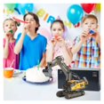 thumbnail image 2 of 2.4G Remote Control Excavator Toy Car - Realistic Construction Vehicle for Kids, 2 of 5