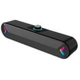 thumbnail image 1 of Desktop Symphony, Hi-Fi Sound Bar With Bluetooth RGB, Dynamic Lighting, And One-Knob Control, USB-Powered Speakers For PC, Laptop, And More (No Quantity Information Provided), 1 of 1