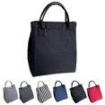 thumbnail image 3 of Bolsa térmica reutilizable para almuerzo, bolsa refrigeradora a rayas, caja de almuerzo aislada, bolsa de Picnic, refrigerador escolar para hombres y mujeres Methold JJ17472-02, 3 of 7