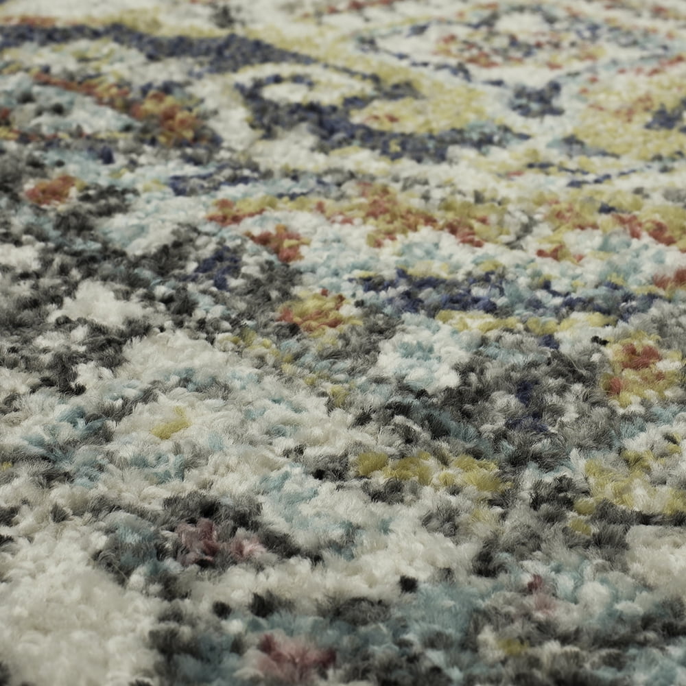 Mohawk Home Stoneleigh Indoor Ornamental Area Rug, Blue, 3'3" x 5'