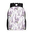 thumbnail image 1 of Balery Lavender Flowers Mochila - Mochila Estilosa y Duradera para Laptop de 15 Pulgadas con Tela Oxford Impermeable, 1 of 8