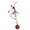 Red rust color-A, variant on Lynono Co.,Ltd Outdoor Garden Dancing Girl Sculptures Statues Dancing Girl Statues Yard Art