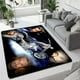 thumbnail image 2 of Alfombra con estampado de la estrella de rock francesa Johnny Hallyday, sala de juegos, sala de estar, dormitorio, alfombra antideslizante, accesorios de fotografía, regalo de cumpleaños, 2 of 5
