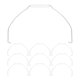 thumbnail image 1 of 10pcs Metal Bucket Handle Replacements Handle Sturdy Grip For Household Pails Water Pail Grips Replacement Bucket Handles, 1 of 3