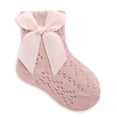 thumbnail image 2 of Caoirhny Toddler Girls Ankle Socks Summer Mesh Breathable Bow Princess Socks for Party, Wedding, Travel, 2 of 8