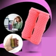 thumbnail image 3 of 1pc Candy Color Size: 5.6*2.8*8.1cm 3d Printed Portable Double Roller Hand Massager Decompression, 3 of 3