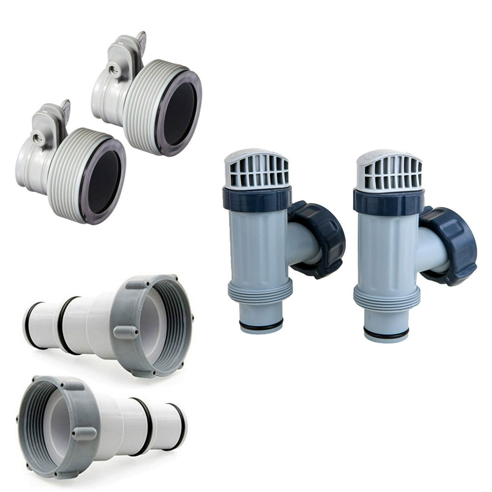 intex spa drain valve adapter