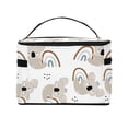 thumbnail image 3 of Yiaed Cartoon Koala Print Makeup Bag Travel Cosmetic Bags for Women Girls Zipper Pouch Makeup Organizer, 3 of 4
