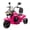 Pink, variant on 12V Freddo Kids Cruiser 1 Seater Motorcycle