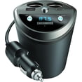 thumbnail image 4 of Transmisor FM igente para Coche con Bluetooth, Carga Rápida USB y USB-C PD, Negro, 4 of 5