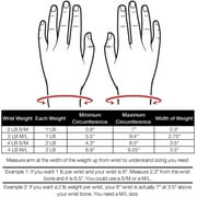SM/MED - Adjustable Wrist Weight - 1lb. Pair
