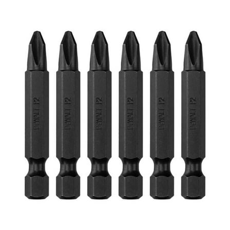 Dewalt DW2022IR6 #2 Phillips Impact Ready 2" Bit Tip (6-Pack)