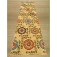 thumbnail image 2 of Ivory Transitional Floral Mandana Rug, 2 of 3