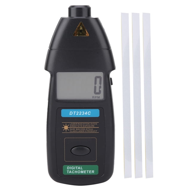 Compte-tours, Large Plage de Mesure Compte-tours Numérique Haute Performance Fonctionnement Simple pour Instruments Industriels