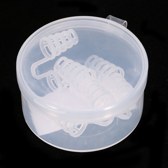 4Pcs Box Relieve Anti Snoring Device, Anti Snore Devices Snore Stopper for Removal of Noise Relief Nasal Dilator, Guard Easy Sleeping Breath Aid Clip Nasal Dilator Device