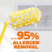 Swiffer Heavy Duty 3 ft Extendable Duster Kit with Refills, Unscented, 1 Handle + 3 Refills
