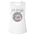 thumbnail image 1 of Def Leppard Pinktruckblue White Ladies Muscle Tank M, 1 of 2