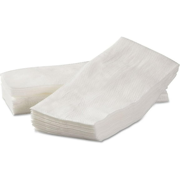 Boardwalk 8321W 1/8-Fold Dinner Napkins, 2-Ply, 15 x 17, White, 300/Pack, 10 Packs/Carton