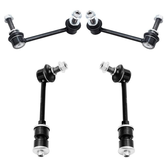 Detroit Axle - 4 Sway Bars for 2003-2018 Toyota 4Runner, 2007-2014 FJ Cruiser, 2003-2009 Lexus GX470, Stabilizer Sway Bar Links Front & Rear Replacement