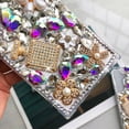 thumbnail image 4 of Compatible with Galaxy S24 Case Cute Bling Glitter 3D Rhinestone Dimaond for Women Girls Crystal Girly Handmade Flower Gem Fashion Luxury Shiny Sparkle Perfume Bottle Phone Case, 4 of 10