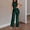 Army Green, variant on Women's Off-Shoulder Sequin Slim Romper,High Waist Round Neck Party Jumpsuit,Long Pants Glam Look(Silver,M)
