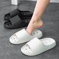 thumbnail image 3 of Zapatillas de mujer para el verano, para el hogar, para interiores, antideslizantes, para el baño, para amantes del baño, sandalias con suela gruesa y sin fugas, 3 of 6