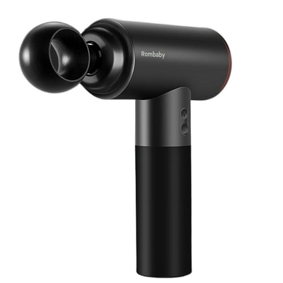 Rombaby Massage apparatus, Deep Tissue Back Massage for Athletes for Pain Relief, Percussion Massager,Black