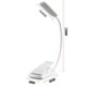 thumbnail image 2 of Lámpara de lectura con abrazadera CIRYCASE, 7 LED, recargable por USB, protección para los ojos, miniluz regulable con abrazadera, 3 modos de luz, interruptor táctil, cuello de cisne, 2 of 5