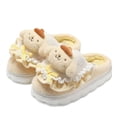 thumbnail image 5 of Pantuflas de algodón Hello Kitty para mujer, pantuflas de invierno de Sanrio cálidas de algodón con suela gruesa, forradas con vellón, antideslizantes, para interiores y hogares, 5 of 5