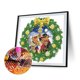 thumbnail image 1 of Cuadros Decorativos Cuadros Decorativos Kits de pintura de diamantes de oso de dibujos animados de N Likrtyny embutido en tela, 1 of 8