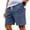 Navy_003, variant on Domuza Mens Casual Shorts Drawstring Waffle Shorts Stretch Elastic Waist Summer Beach Lounge Sweat Shorts with Pockets Blue 3XL