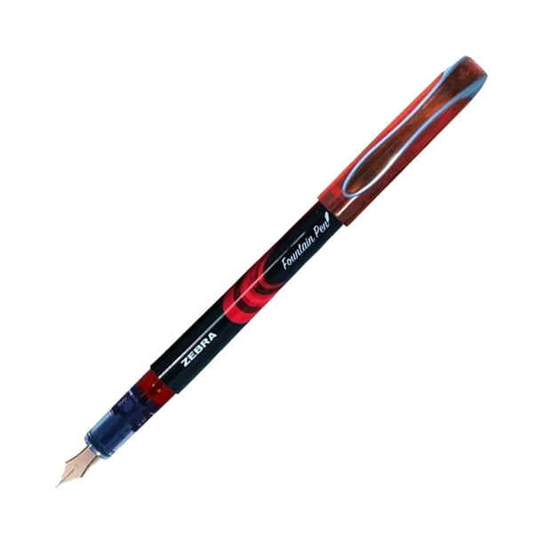 Pluma Fuente Desechable Z-Fountain Pen Estuche Piezas Multicolor