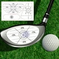 thumbnail image 4 of 50 Pcs Golf Impact Tape Labels Improve Golf Swing Accuracy And Distance Golf Impact Sticker for Iron Wood Fairway Clubs, 4 of 8