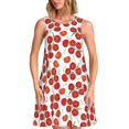 thumbnail image 1 of Fotbe Tomato Vestido de Verano sin Mangas para Mujer – Vestido Midi Línea A, Estilo Camiseta Floral, Vestido Playero Casual y Fluido, 1 of 7