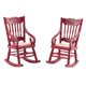 thumbnail image 2 of 2 Pcs 1:12 Toy Miniature Furniture Wooden Rocking Chairs Toy Accessories for Doll House Decoration,R, 2 of 5