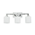 thumbnail image 3 of CHLOE Jane Contemporary 3 Light Chrome Bath Vanity Fixture 22" Width, 3 of 7