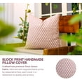 thumbnail image 6 of Handcrafted Duck Canvas Pillow Cover By Fabdivine, 24X24, Pink City Jaal, 6 of 6